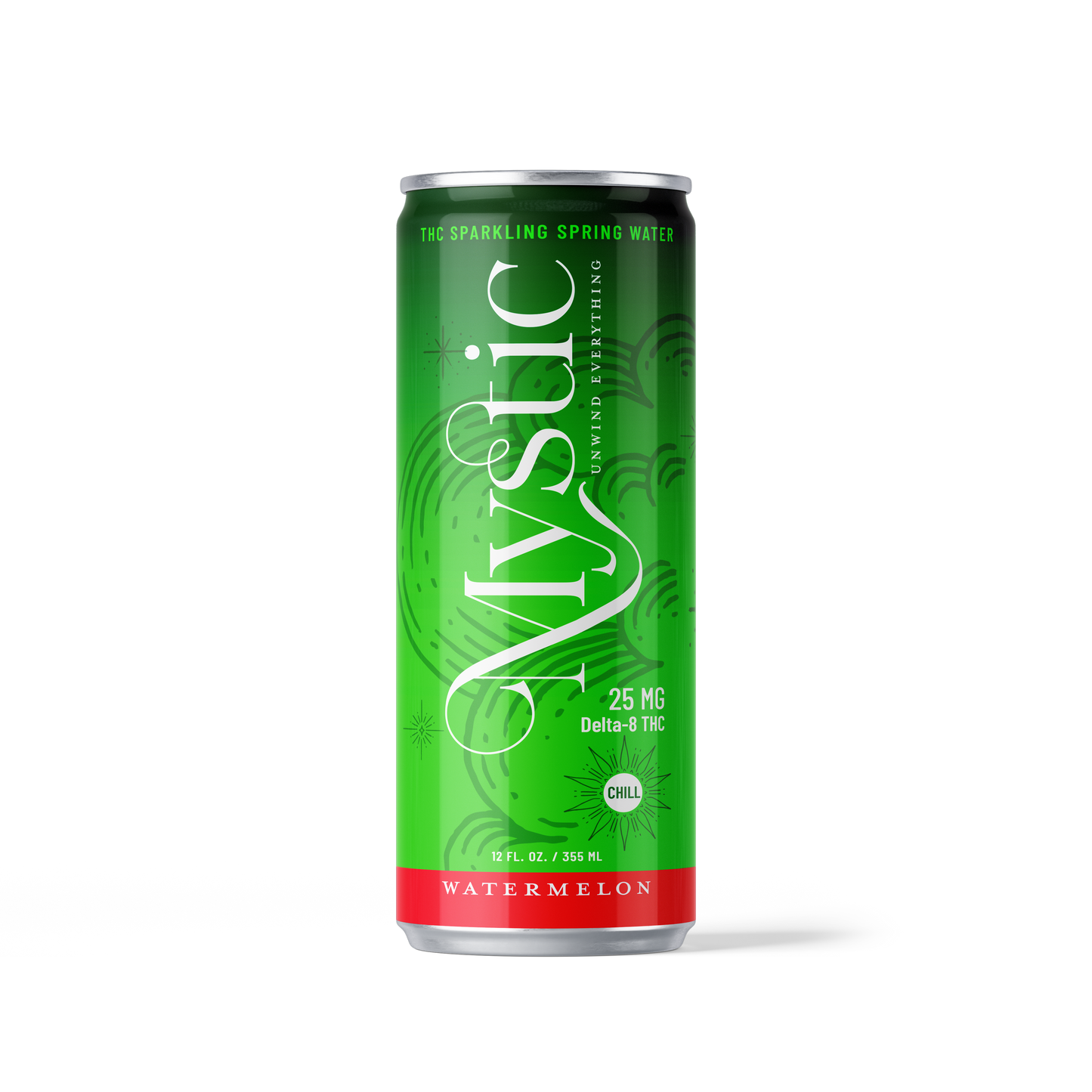A Big Sale! Mystic Chill 12 Pack Delta-8 Watermelon 25 mg