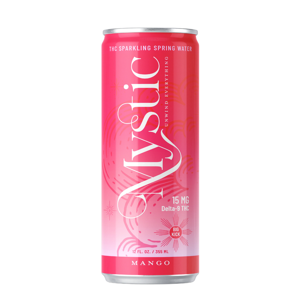 Big Kick Mango 15mg Delta-9 THC seltzer can