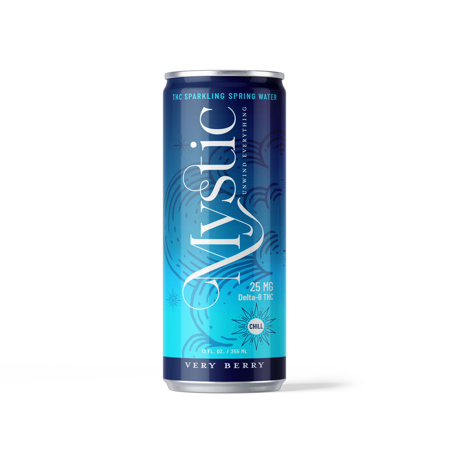 A Big Sale! Mystic Chill/Nirvanic 12 Pack Delta-8 Very Berry 25 mg