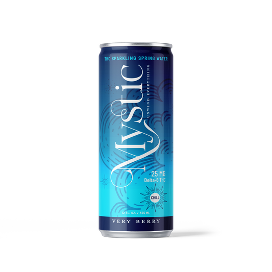 A Big Sale! Mystic Chill/Nirvanic 12 Pack Delta-8 Very Berry 25 mg